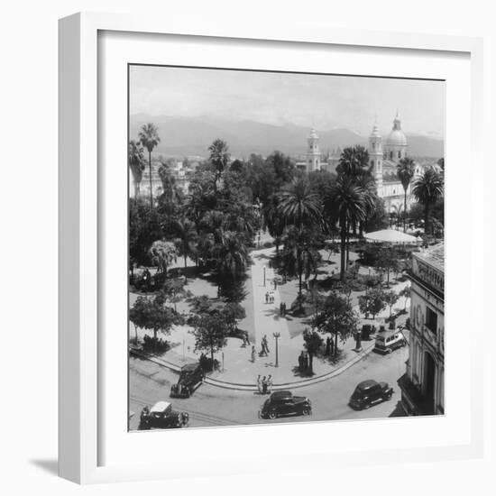 Bird's-Eye View of Salta-Mario de Biasi-Framed Giclee Print