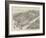 Bird'S-Eye View of the Leeds International Exhibition-Frank Watkins-Framed Giclee Print