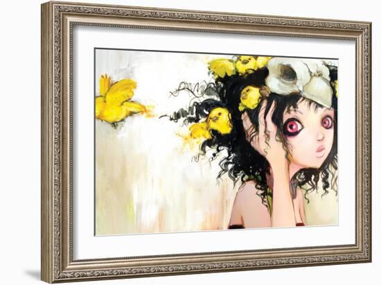 Bird's Nest-Camilla D'Errico-Framed Art Print