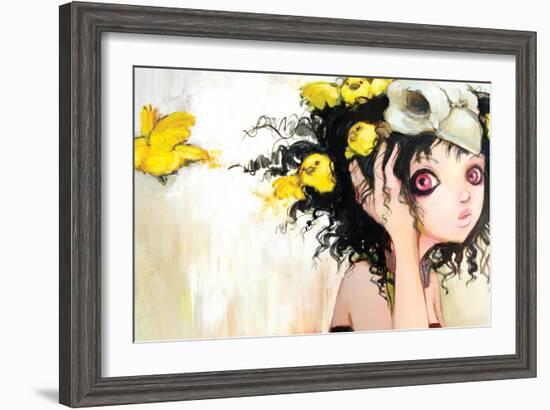 Bird's Nest-Camilla D'Errico-Framed Art Print