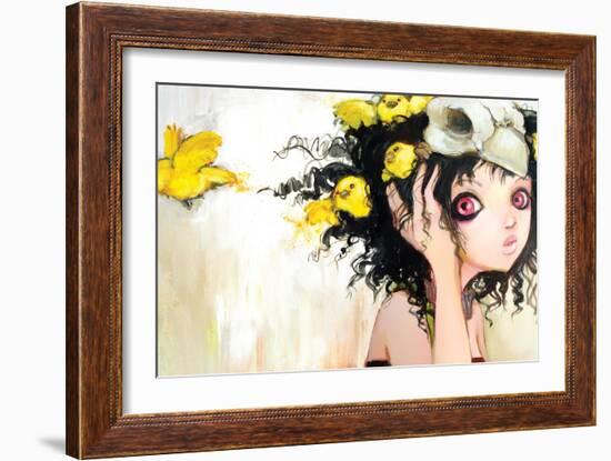 Bird's Nest-Camilla D'Errico-Framed Art Print