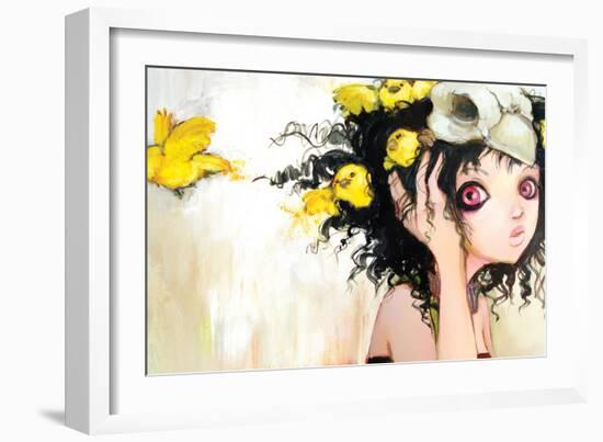 Bird's Nest-Camilla D'Errico-Framed Art Print