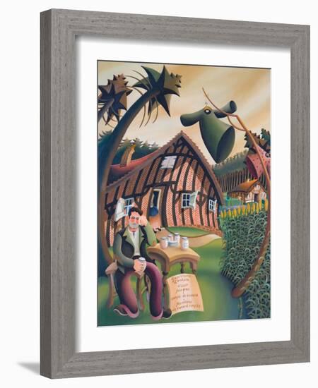 Bird Scarers in Landes, 1995-Victoria Webster-Framed Giclee Print