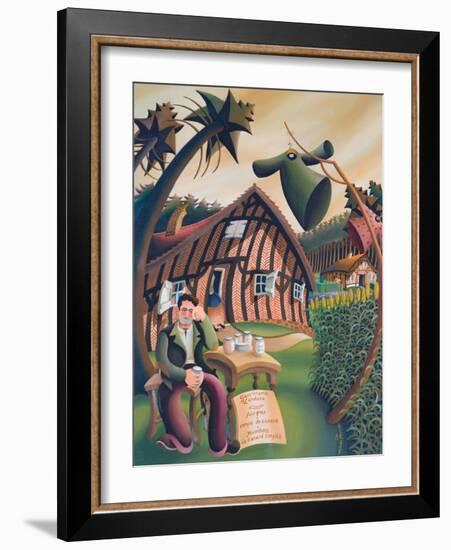 Bird Scarers in Landes, 1995-Victoria Webster-Framed Giclee Print