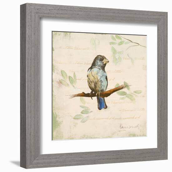 Bird Scene II-Lanie Loreth-Framed Art Print