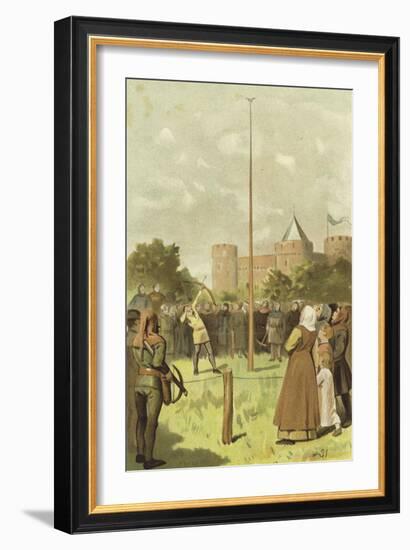 Bird Shooting, Netherlands, 14th Century-Willem II Steelink-Framed Giclee Print