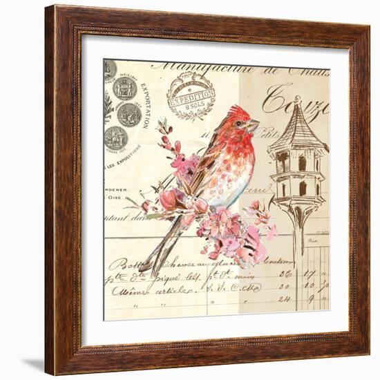 Bird Sketch 1-Chad Barrett-Framed Art Print