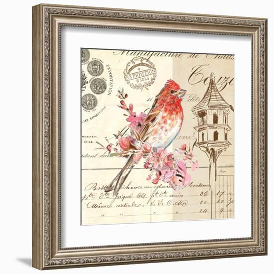 Bird Sketch 1-Chad Barrett-Framed Art Print