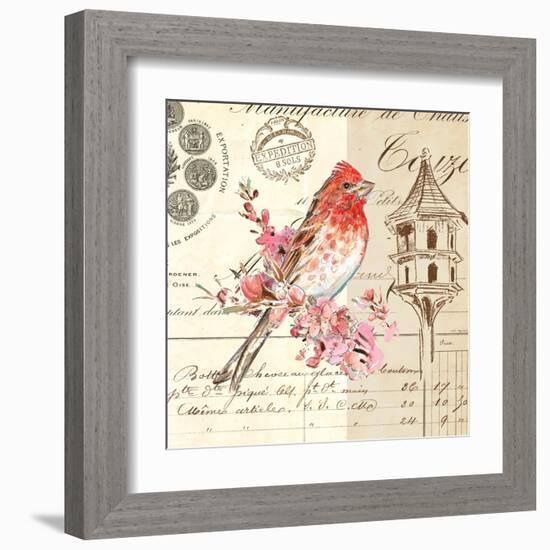 Bird Sketch 1-Chad Barrett-Framed Art Print