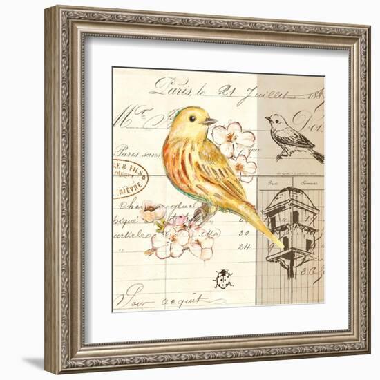 Bird Sketch 2-Chad Barrett-Framed Art Print