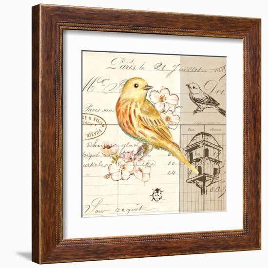 Bird Sketch 2-Chad Barrett-Framed Art Print