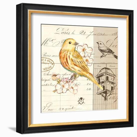 Bird Sketch 2-Chad Barrett-Framed Art Print