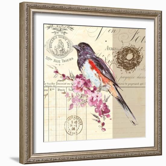 Bird Sketch 3-Chad Barrett-Framed Art Print