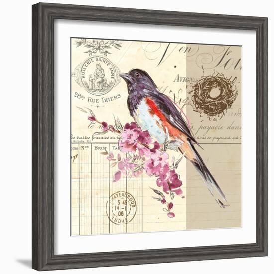 Bird Sketch 3-Chad Barrett-Framed Art Print