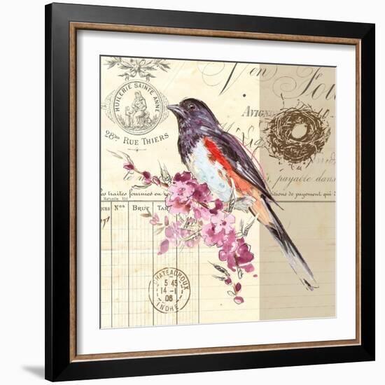 Bird Sketch 3-Chad Barrett-Framed Art Print