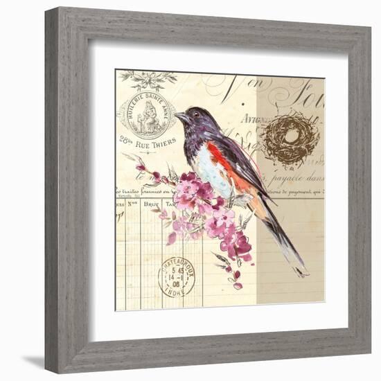 Bird Sketch 3-Chad Barrett-Framed Art Print