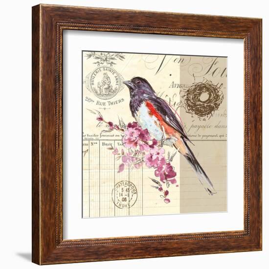 Bird Sketch 3-Chad Barrett-Framed Art Print