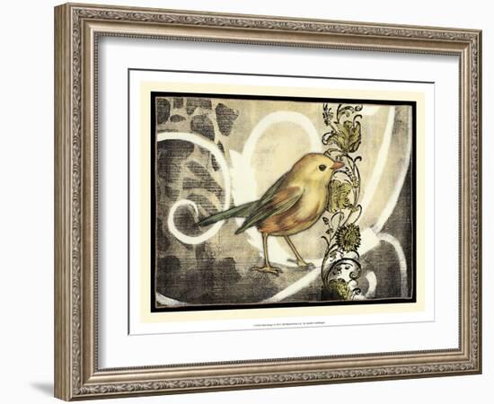 Bird Song I-Jennifer Goldberger-Framed Art Print