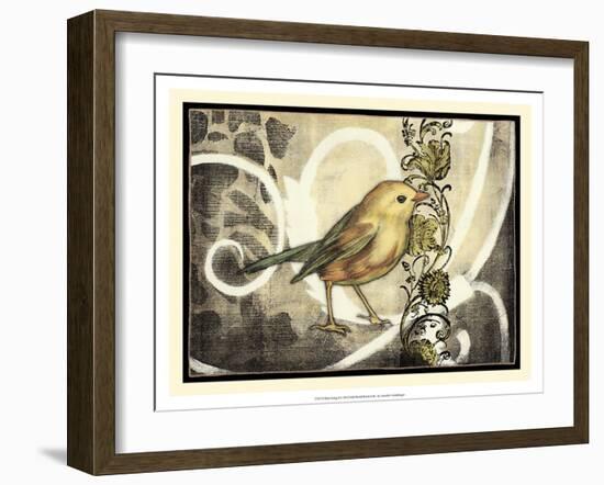 Bird Song I-Jennifer Goldberger-Framed Art Print