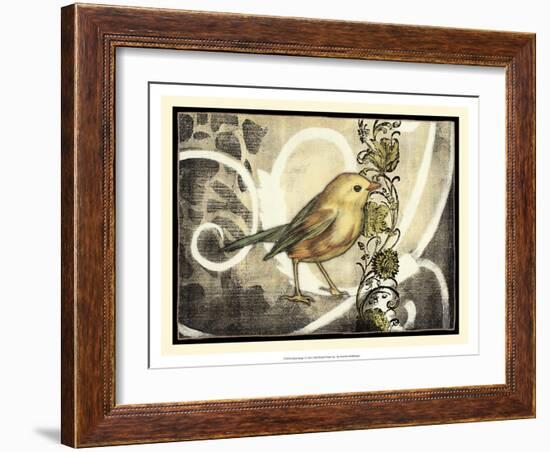 Bird Song I-Jennifer Goldberger-Framed Art Print