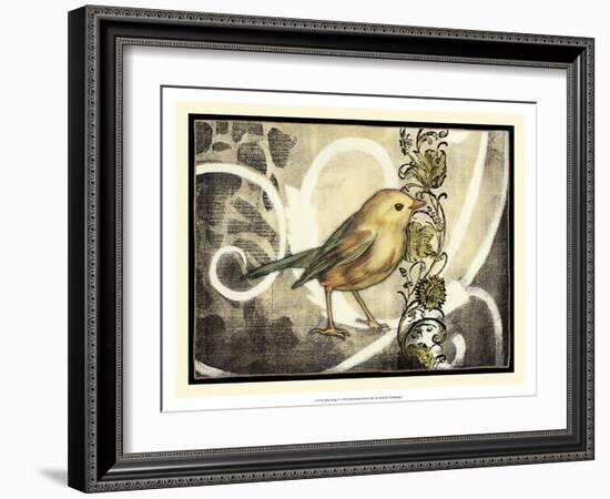 Bird Song I-Jennifer Goldberger-Framed Art Print