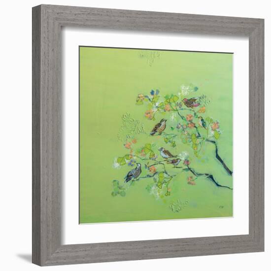 Bird Song-Kellie Day-Framed Art Print