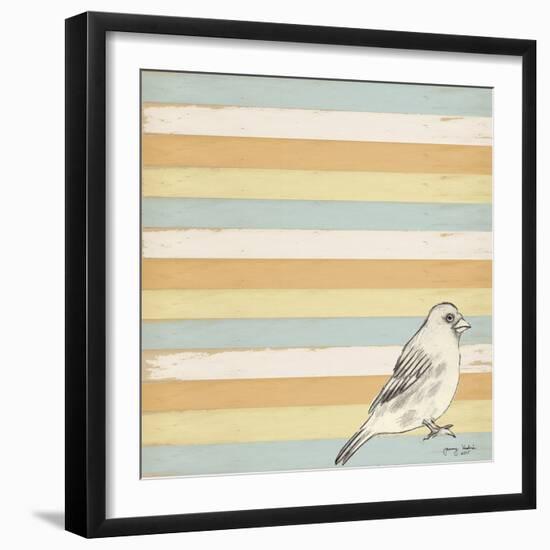 Bird Stripes-Tammy Kushnir-Framed Giclee Print