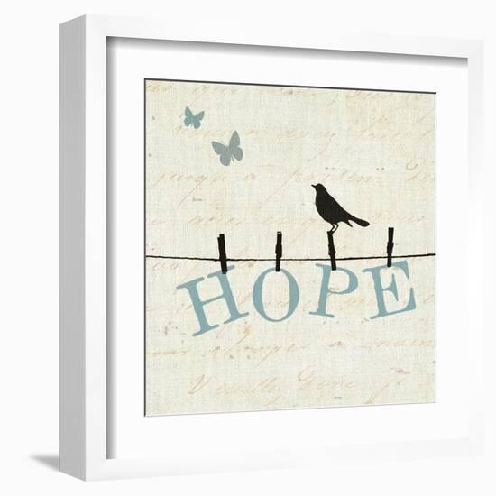 Bird Talk I-Pela Design-Framed Art Print