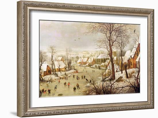 Bird Trap-Pieter Brueghel the Younger-Framed Giclee Print