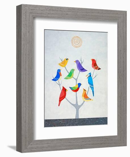 Bird Tree I-Casey Craig-Framed Art Print