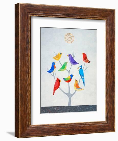 Bird Tree I-Casey Craig-Framed Art Print