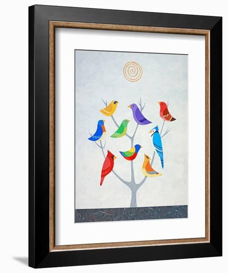 Bird Tree I-Casey Craig-Framed Art Print