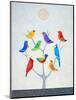 Bird Tree I-Casey Craig-Mounted Art Print