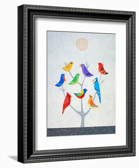 Bird Tree I-Casey Craig-Framed Art Print