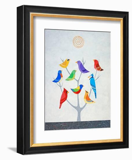 Bird Tree I-Casey Craig-Framed Art Print