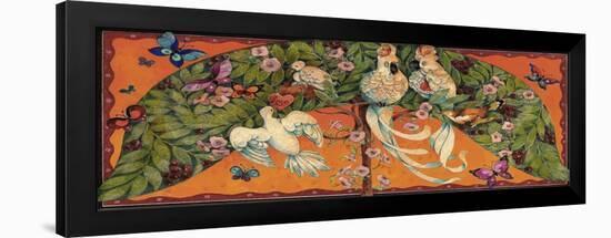 Bird Valentine-David Galchutt-Framed Giclee Print