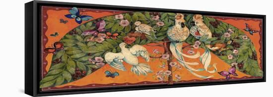 Bird Valentine-David Galchutt-Framed Premier Image Canvas