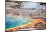 Bird View of Grand Prismatic Spring - Yellowstone National Park-berzina-Mounted Photographic Print