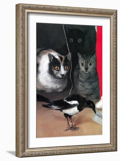 Bird Watching-Suzanne Valadon-Framed Art Print