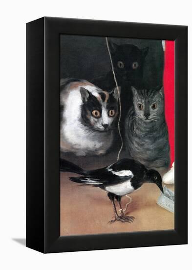 Bird Watching-Suzanne Valadon-Framed Stretched Canvas