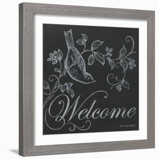 Bird Welcome-Gwendolyn Babbitt-Framed Art Print