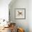 Bird Woodcut I-Elizabeth Medley-Framed Art Print displayed on a wall