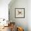 Bird Woodcut I-Elizabeth Medley-Framed Art Print displayed on a wall