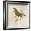 Bird Woodcut II-Elizabeth Medley-Framed Premium Giclee Print