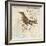 Bird Woodcut II-Elizabeth Medley-Framed Premium Giclee Print