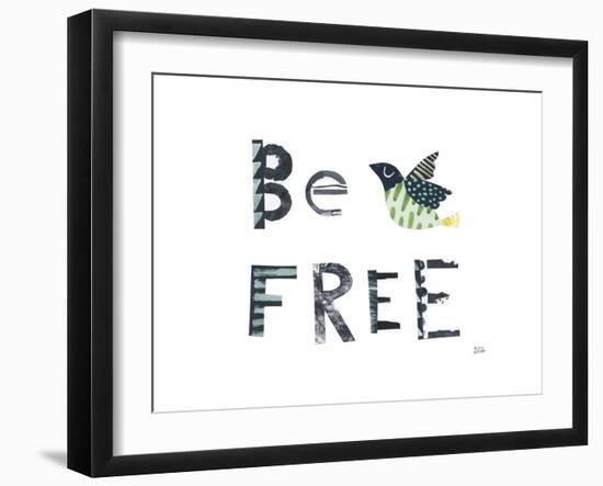 Bird Words I-Melissa Averinos-Framed Art Print