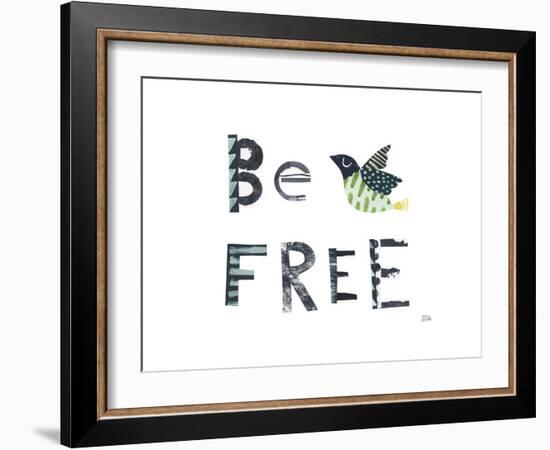 Bird Words I-Melissa Averinos-Framed Art Print