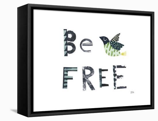 Bird Words I-Melissa Averinos-Framed Stretched Canvas