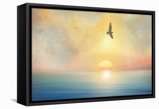 Bird-Viviane Fedieu Daniel-Framed Premier Image Canvas