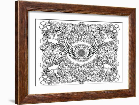 Bird-Art House Design-Framed Giclee Print